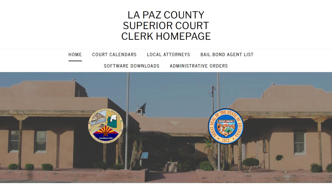 La Paz County Superior Court Clerk Home Page - Home